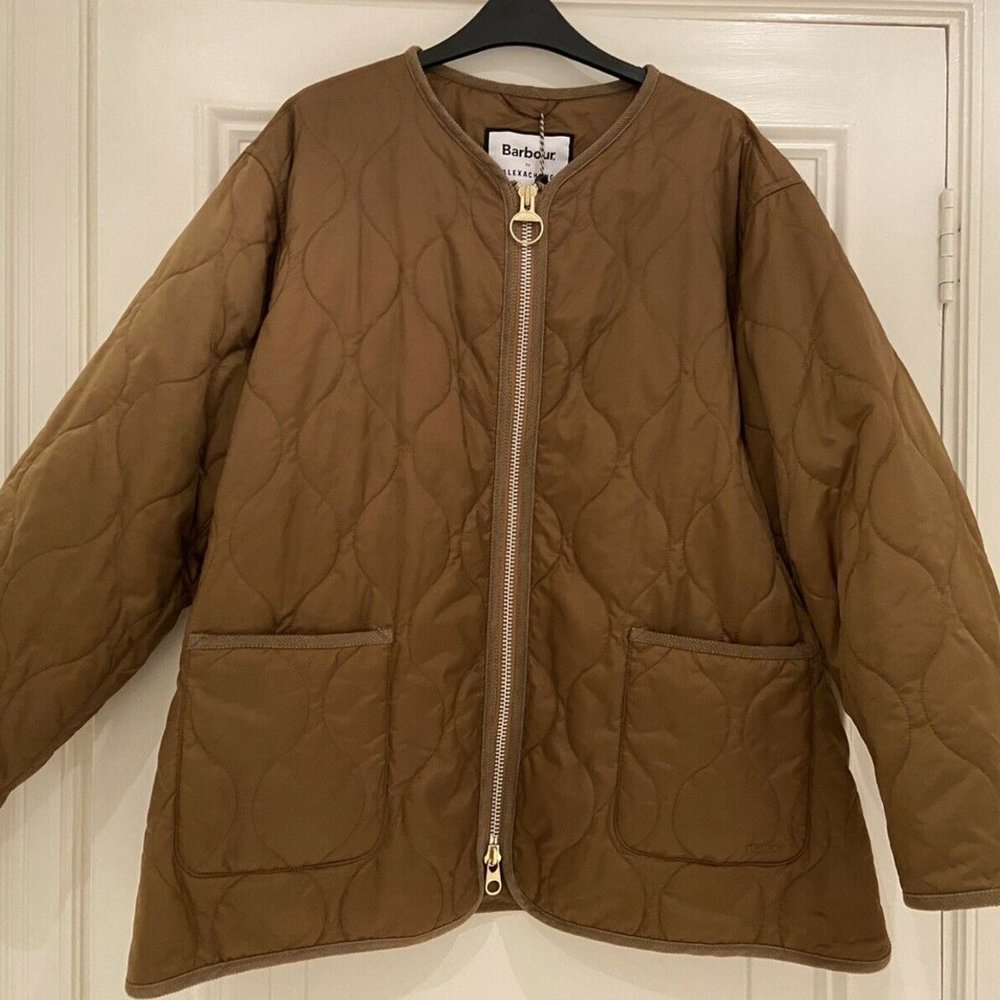 Barbour/Alexa Chung Darcy Quilt Coat Jacket